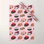 Sushi Shih Tzu Wrapping Paper Gallery Image 1