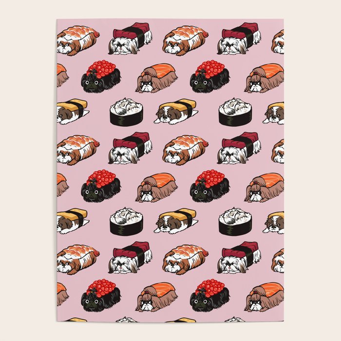 Sushi Shih Tzu Poster Gallery Image 4