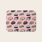 Sushi Shih Tzu Bath Mat Gallery Image 1
