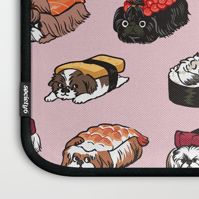 Sushi Shih Tzu Laptop Sleeve Gallery Image 3