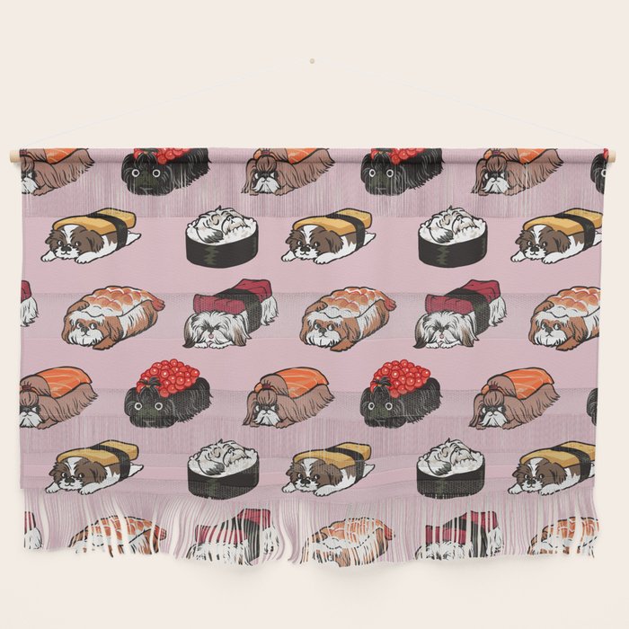 Sushi Shih Tzu Wall Hanging Gallery Image 1