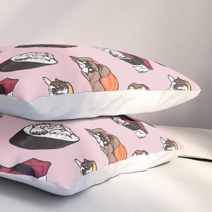 Sushi Shih Tzu Pillow Sham Gallery Image 3