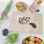 Hanging out with you forever - Cat, Plant and Moon Cutting Board Gallery Image 2