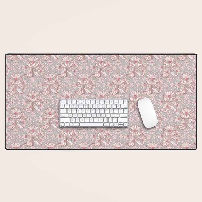 Sweet Florentia Pink Desk Mat Gallery Image 1