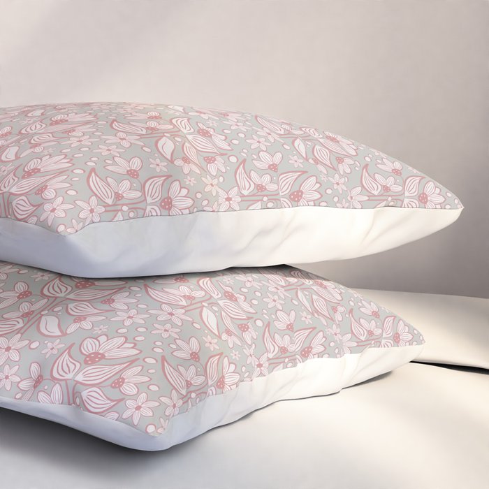 Sweet Florentia Pink Pillow Sham Gallery Image 3