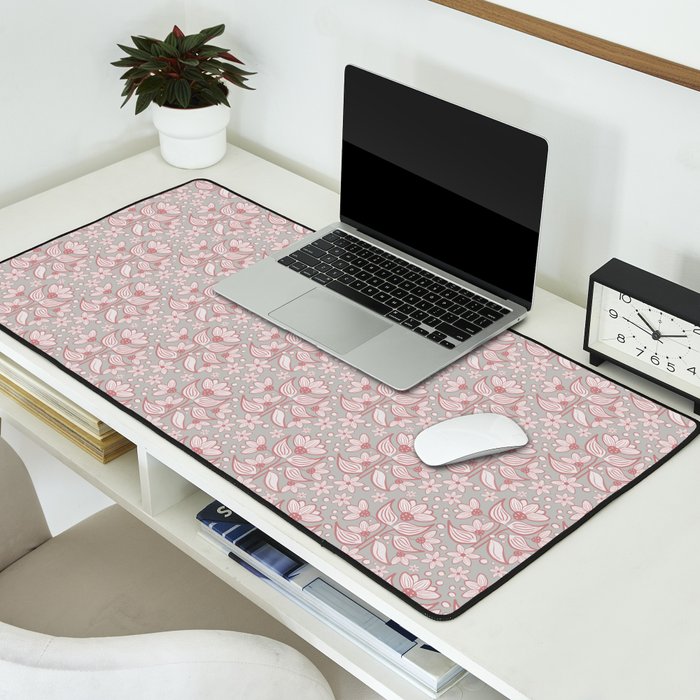 Sweet Florentia Pink Desk Mat Gallery Image 2