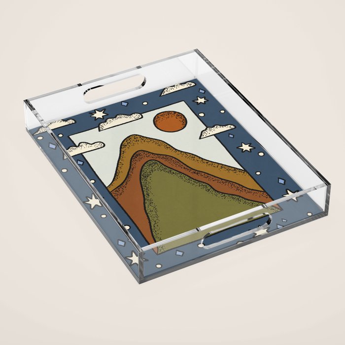 Day & Night Acrylic Tray Gallery Image 1