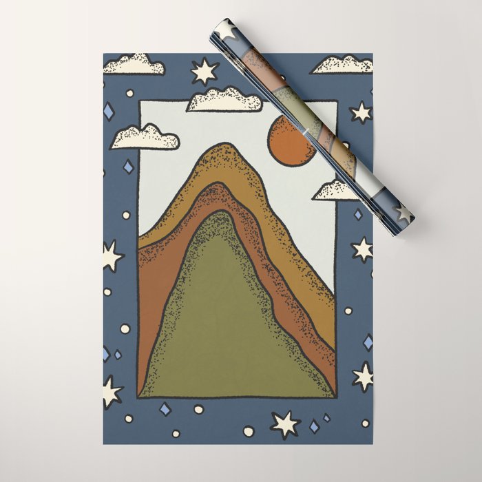 Day & Night Wrapping Paper Gallery Image 1