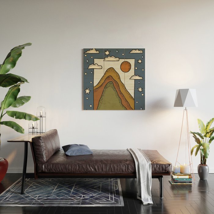 Day & Night Wood Wall Art Gallery Image 2