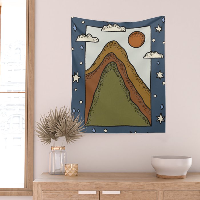 Day & Night Wall Tapestry Gallery Image 2
