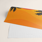 Abstract landscape art #5 Wrapping Paper Gallery Image 2