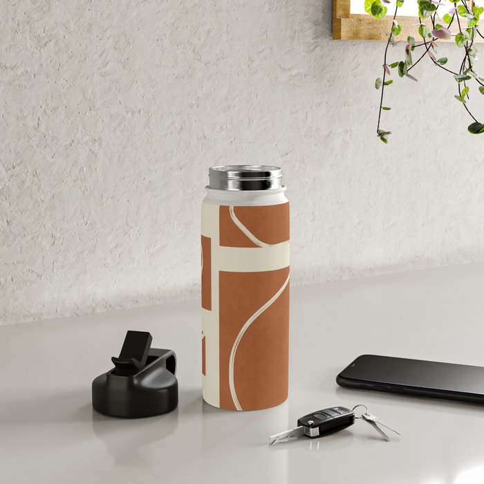 Abstract Pathways 6 Water Bottle Gallery Image 4