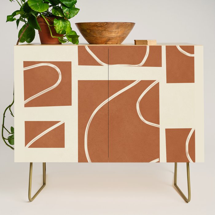 Abstract Pathways 6 Credenza Gallery Image 1