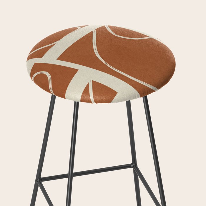 Abstract Pathways 6 Stool Gallery Image 2