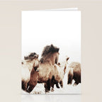 WILD AND FREE 2 - HORSES OF ICELAND Stationery Card Gallery Image 2