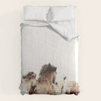 WILD AND FREE 2 - HORSES OF ICELAND Comforter Gallery Image 6