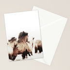 WILD AND FREE 2 - HORSES OF ICELAND Stationery Card Gallery Image 2