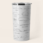 Moody Animals Pattern Travel Mug Gallery Image 1