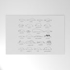 Moody Animals Pattern Welcome Mat Gallery Image 1