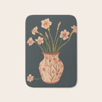 Blush Blooms in Painted Vase Bath Mat Gallery Image 1