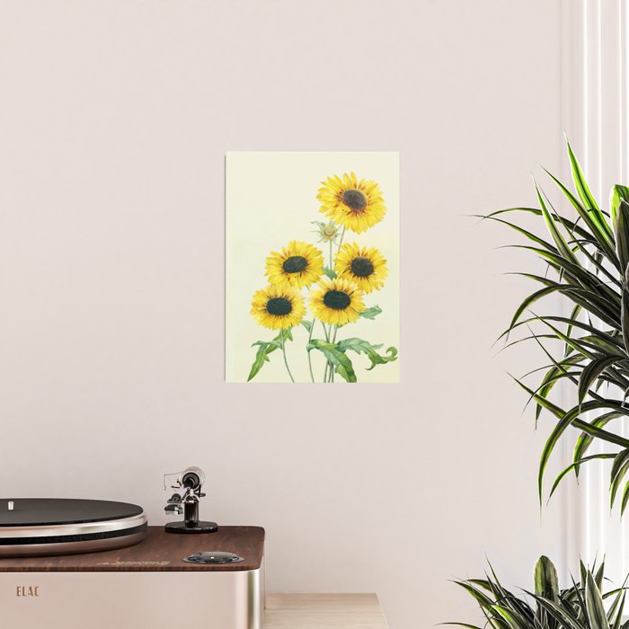 Sunflowers Poster Gallery Image 2