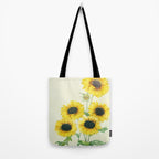 Sunflowers Tote Bag Gallery Image 2