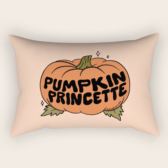 Pumpkin Princette Rectangular Pillow Gallery Image 1
