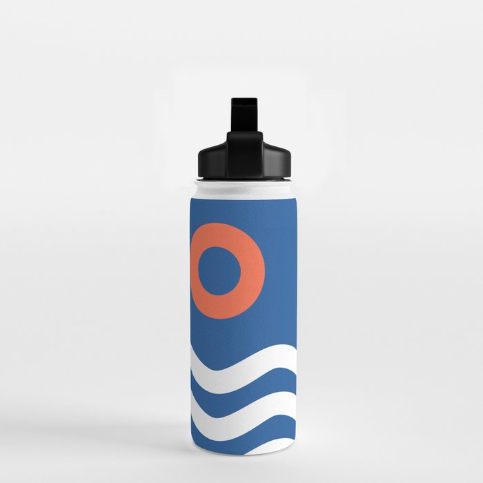 Nautical 03 Seascape Water Bottle Gallery Image 2