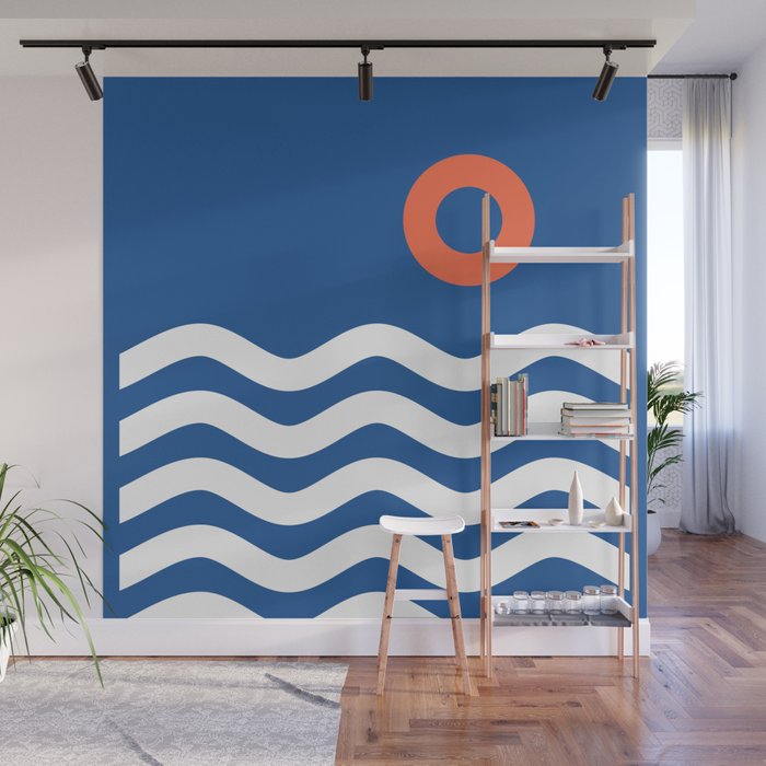 Nautical 03 Seascape Wall Mural Gallery Image 1