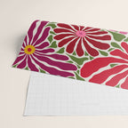 Lazy Florals #3 Wrapping Paper Gallery Image 2