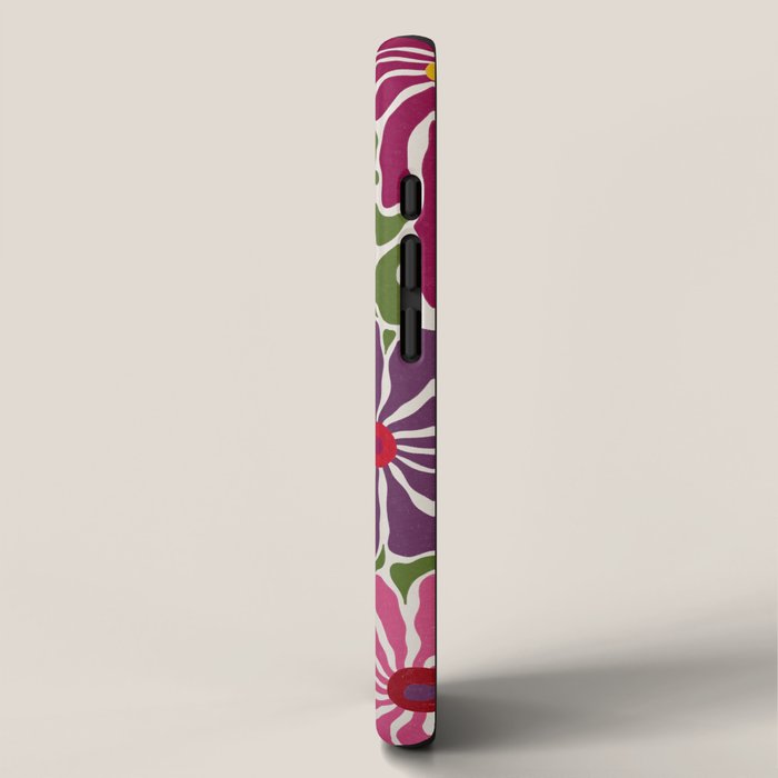 Lazy Florals #3 iPhone Case Gallery Image 2