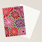 Lazy Florals #3 Stationery Card Gallery Image 2