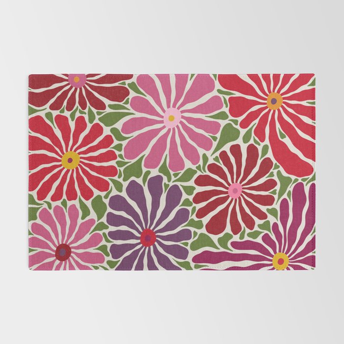 Lazy Florals #3 Rug Gallery Image 2