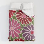 Lazy Florals #3 Duvet Cover Gallery Image 6