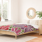 Lazy Florals #3 Duvet Cover Gallery Image 2