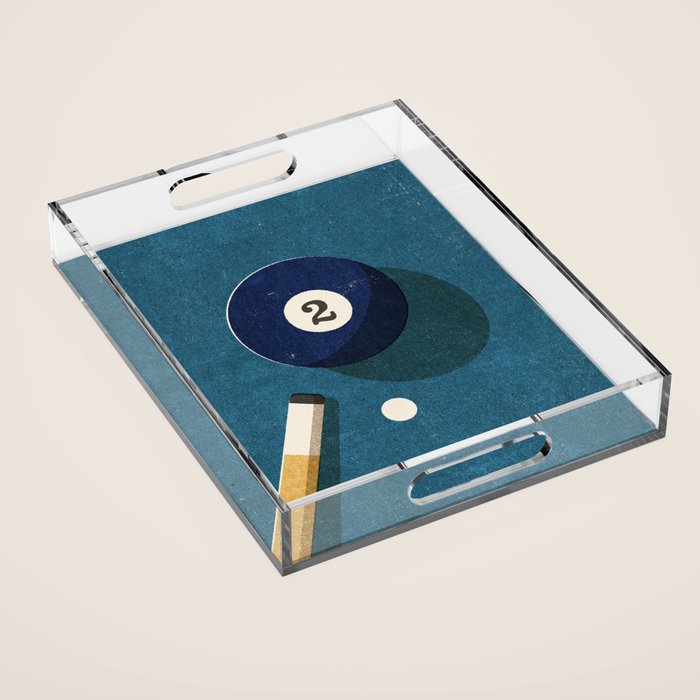 BILLIARDS / Ball 2 Acrylic Tray Gallery Image 1