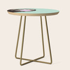 Bubble Gum Sneaky Sloth in Green Side Table Gallery Image 1