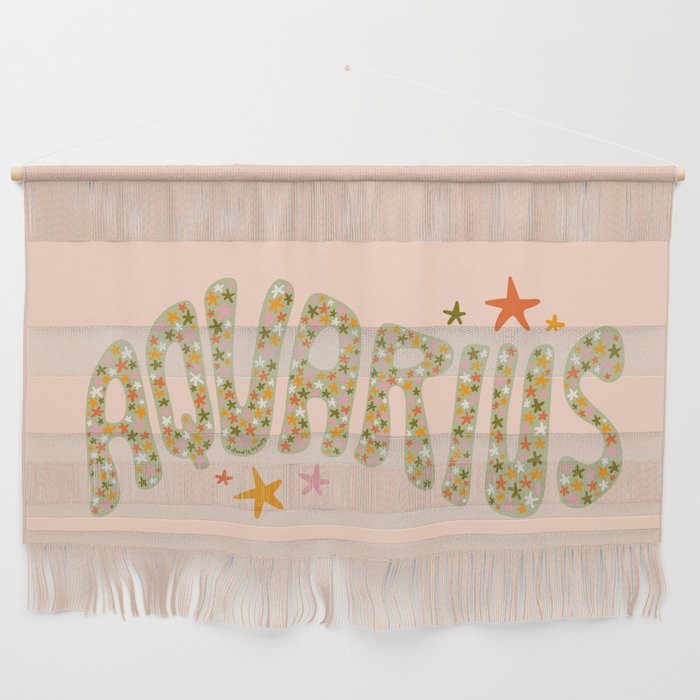 Starry Aquarius Wall Hanging Gallery Image 1