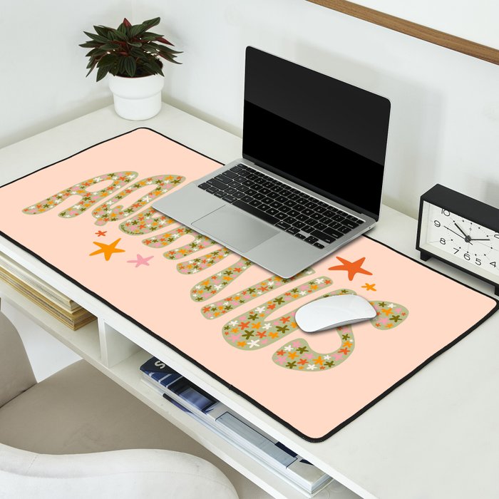 Starry Aquarius Desk Mat Gallery Image 2