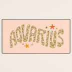 Starry Aquarius Desk Mat Gallery Image 3