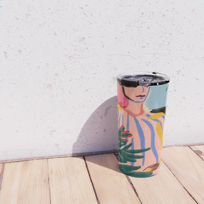 WOMAN IN NATURE Travel Mug Gallery Image 4