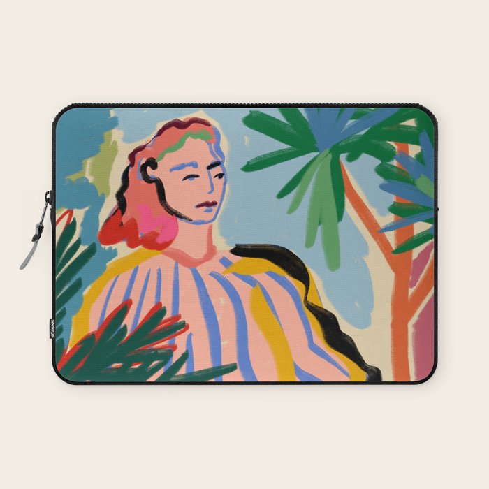 WOMAN IN NATURE Laptop Sleeve Gallery Image 1
