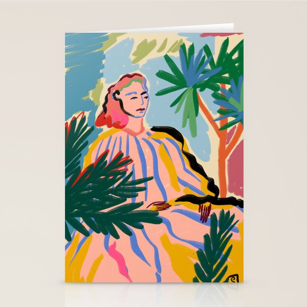 WOMAN IN NATURE Stationery Card Gallery Image 2