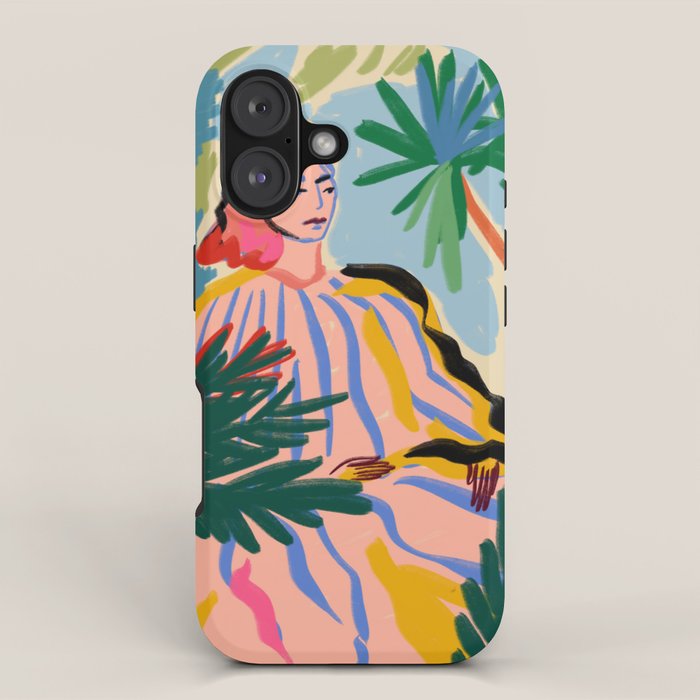 WOMAN IN NATURE iPhone Case Gallery Image 1