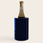 Classic 80s Video Game Retro Stripes Pixel Drops - Ayakazu Wine Chiller Gallery Image 3