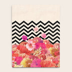 Chevron Flora II Notebook Gallery Image 4