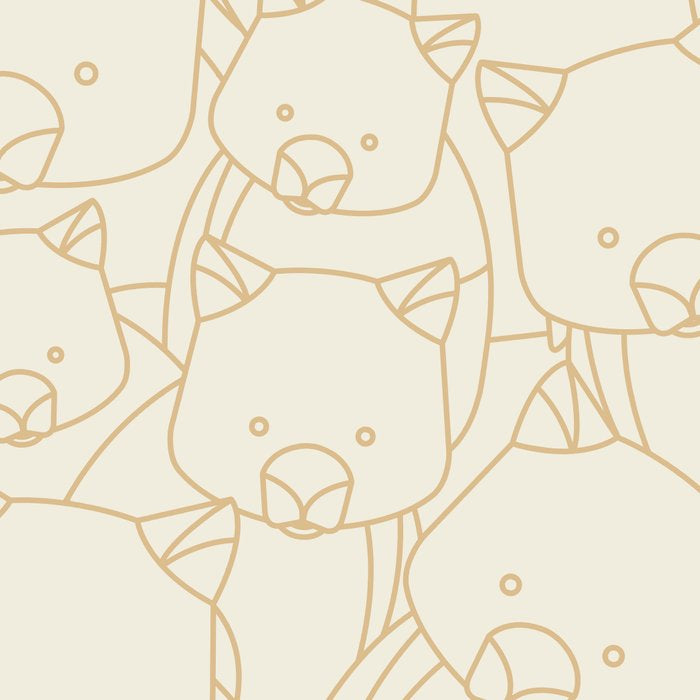 Minimalist Wombat Coffee Mug Gallery Image 2