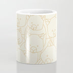 Minimalist Wombat Coffee Mug Gallery Image 4