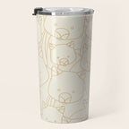 Minimalist Wombat Travel Mug Gallery Image 3