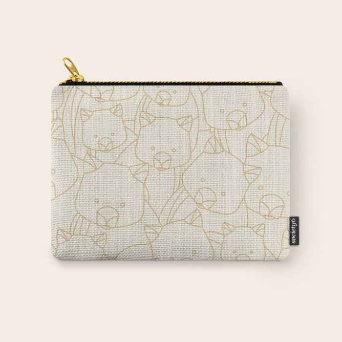 Minimalist Wombat Carry All Pouch Gallery Image 1